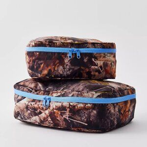 NWT Baggu Packing Cube Set - Photo Forest